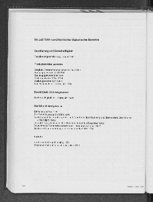 Vorschaubild von Im Juli 1994 veröffentlichte Statistische Berichte