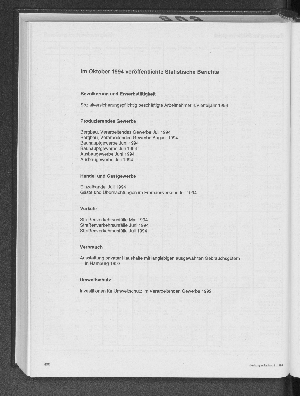 Vorschaubild von Im Oktober 1994 veröffentlichten Statistischen Berichte