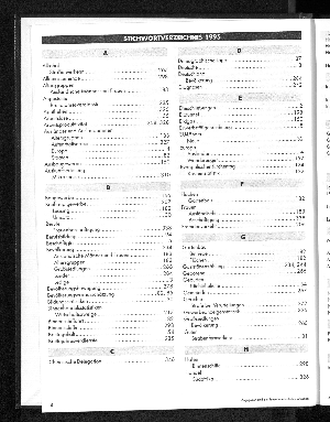 Vorschaubild von Stichwortverzeichnis 1995