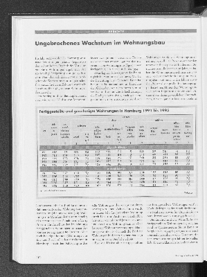 Vorschaubild von Ungebrochenes Wachstum im Wohnungsbau