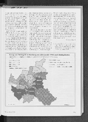 Vorschaubild von Bezug von Wohngeld in Hamburg am Jahresende 1994 nach Stadtgebieten