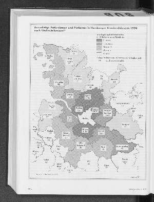 Vorschaubild von Auswärtige Patientinnen und Patienten in Hamburger Krankenhäusern 1994 nach Wohnsitzkreisen