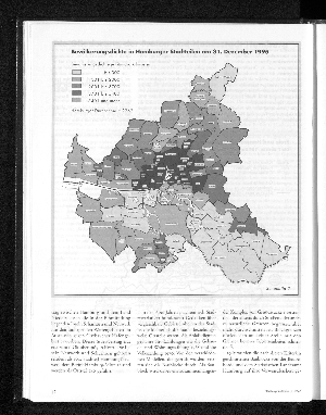 Vorschaubild von Bevölkerungsdichte in Hamburger Stadtteilen am 31. Dezember 1995