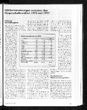 Vorschaubild von Wählerwanderungen zwischen den Bürgerschftswahlen 1993 und 1997