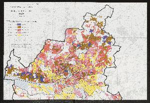 Vorschaubild von Blatt 3c: Bürgerschaftswahl vom 22. März 1970 - gültige Stimmen in Hamburg für die FDP in den Wahlbezirken -