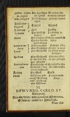 Vorschaubild von II. De Mvndo, Coelo et Elementis.