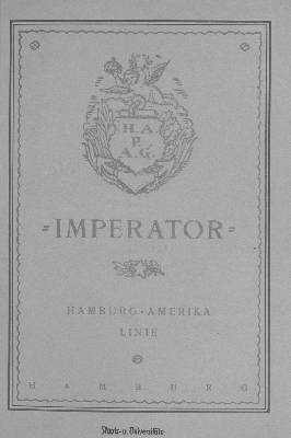 Vorschaubild von Dampfer "Imperator"