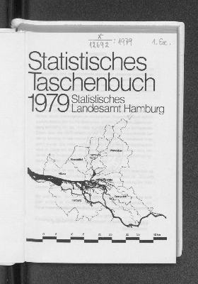 Vorschaubild von [Statistisches Taschenbuch // Statistisches Landesamt Hamburg]