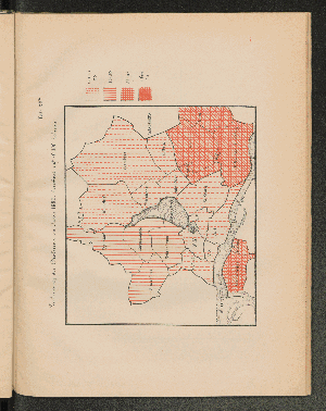 Vorschaubild von Tab. 29b. Verbreitung der Cholerine im Jahre 1882, berechnet auf 10,000 Lebende