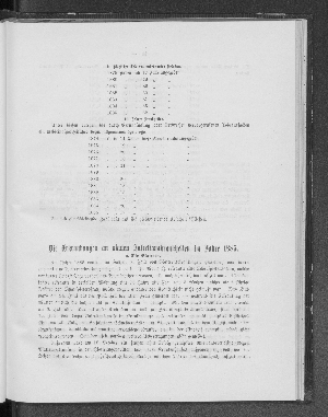 Vorschaubild von Die Erkrankungen an akuten Infectionskrankheiten im Jahre 1885.