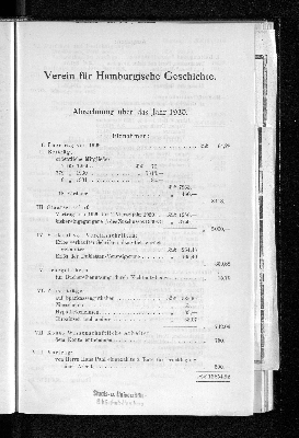 Vorschaubild von Verein für Hamburgische Geschichte.