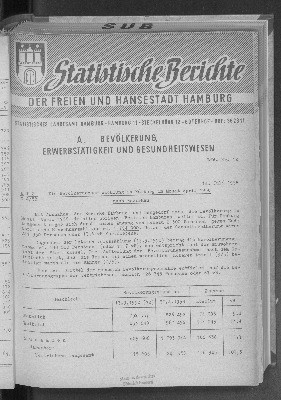 Vorschaubild von [[Statistische Berichte der Freien und Hansestadt Hamburg / A]]