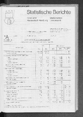 Vorschaubild von [[Statistische Berichte der Freien und Hansestadt Hamburg / A]]