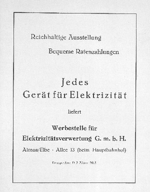 Vorschaubild von [[Almanach zur Altonaer-Blankeneser Woche]]