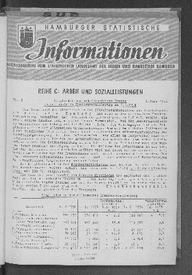 Vorschaubild von Mitglieder und arbeitsunfähige Kranke in der sozialen Krankenversicherung am 1.2.1954