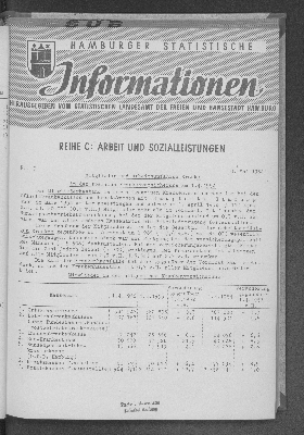 Vorschaubild von Mitglieder und arbeitsunfähige Kranke in der sozialen Krankenversicherung am 1.4.1954