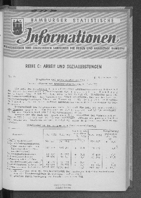 Vorschaubild von Mitglieder und arbeitsunfähige Kranke in der allgemeinen Krankenversicherung am 1.8.1954