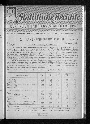 Vorschaubild von [[Statistische Berichte der Freien und Hansestadt Hamburg / C]]