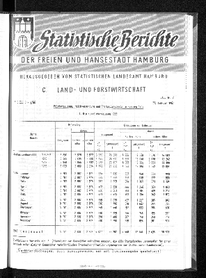 Vorschaubild von [[Statistische Berichte der Freien und Hansestadt Hamburg / C]]