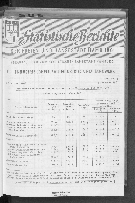 Vorschaubild von [[Statistische Berichte der Freien und Hansestadt Hamburg / E]]