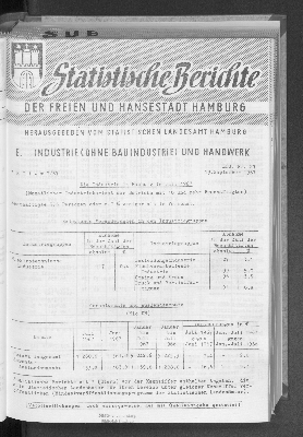 Vorschaubild von [[Statistische Berichte der Freien und Hansestadt Hamburg / E]]