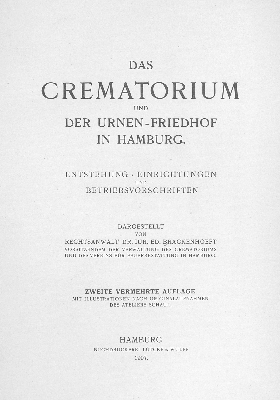 Vorschaubild von Das Crematorium und der Urnen-Friedhof in Hamburg