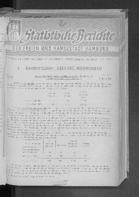 Vorschaubild von [Statistische Berichte der Freien und Hansestadt Hamburg / F]