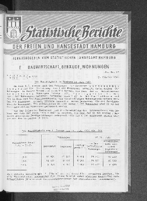 Vorschaubild von [[Statistische Berichte der Freien und Hansestadt Hamburg / F]]