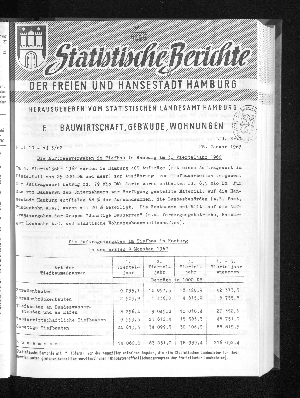 Vorschaubild von [Statistische Berichte der Freien und Hansestadt Hamburg / F]