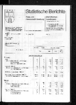 Vorschaubild von [Statistische Berichte der Freien und Hansestadt Hamburg / F]