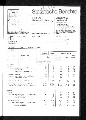 Vorschaubild von [Statistische Berichte der Freien und Hansestadt Hamburg / F]