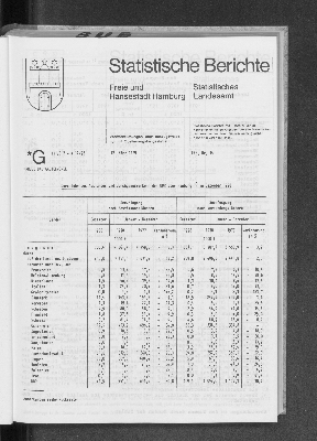 Vorschaubild von [[Statistische Berichte der Freien und Hansestadt Hamburg / G]]