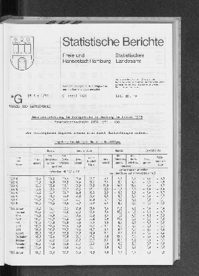 Vorschaubild von [[Statistische Berichte der Freien und Hansestadt Hamburg / G]]