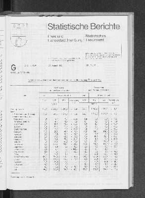 Vorschaubild von [[Statistische Berichte der Freien und Hansestadt Hamburg / G]]