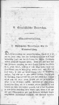 Vorschaubild von I. Geschichtliche Bemerkungen über die Staatsverfassung.