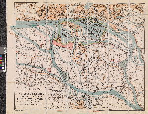 Vorschaubild von Plan der Elbinseln Wilhelmsburg, Neuhof u. Hohe Schaar sowie Moorburg, Altenwärder u. Waltershof