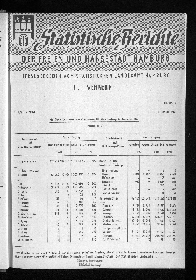 Vorschaubild von [[Statistische Berichte der Freien und Hansestadt Hamburg / H]]