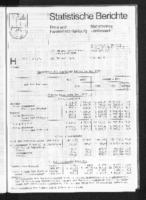 Vorschaubild von [[Statistische Berichte der Freien und Hansestadt Hamburg / H]]