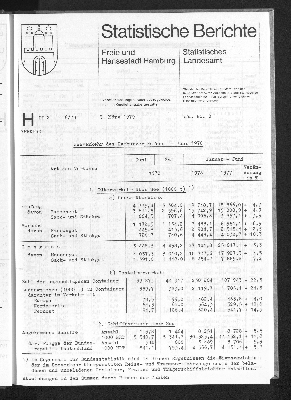 Vorschaubild von [[Statistische Berichte der Freien und Hansestadt Hamburg / H]]