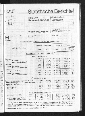 Vorschaubild von [[Statistische Berichte der Freien und Hansestadt Hamburg / H]]