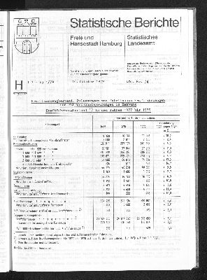 Vorschaubild von [[Statistische Berichte der Freien und Hansestadt Hamburg / H]]