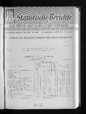 Vorschaubild von Die geschlossene Fürsorge im Rechnungsjahr 1957/58