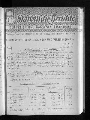 Vorschaubild von Mitglieder und arbeitsunfähige Kranke in der sozialen Krankenversicherung am 1. September 1958