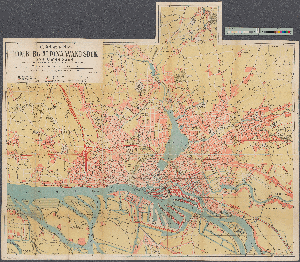 Vorschaubild von C. Adler's Plan von Wandsbek, Hamburg, Altona und Umgebung