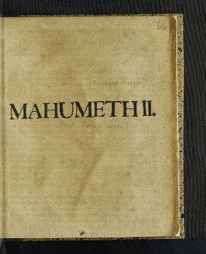 Vorschaubild von Mahumeth II.