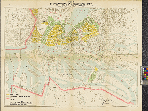 Vorschaubild von Plan über den Ausschluß von Fabriken und belästigenden Geschäftsbetrieben in gewissen Teilen der Stadtteile Altstadt, Neustadt, St. Pauli, St. Georg, Steinwärder, Kleiner Grasbrook und Veddel