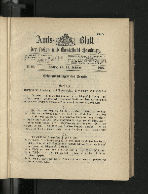 Vorschaubild von [[Amtsblatt der Freien und Hansestadt Hamburg]]