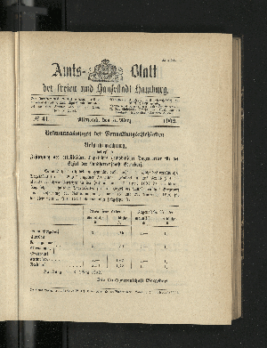 Vorschaubild von [[Amtsblatt der Freien und Hansestadt Hamburg]]