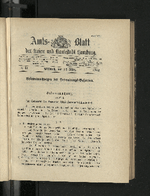 Vorschaubild von [[Amtsblatt der Freien und Hansestadt Hamburg]]