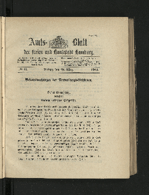 Vorschaubild von [[Amtsblatt der Freien und Hansestadt Hamburg]]